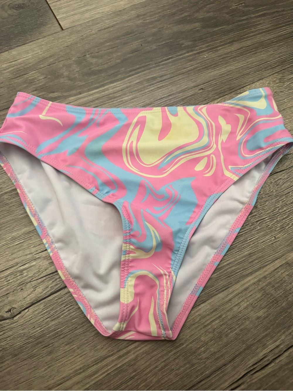 Women’s Pink Swirl Bikini Bottoms